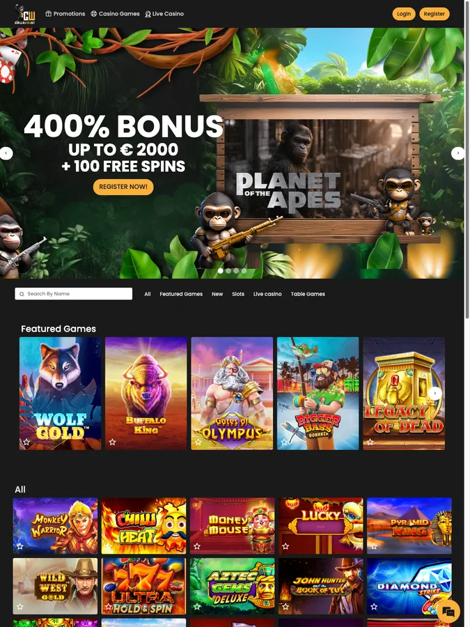 Screenshot of Fortune Rabbit at Gorilla Wins Casino